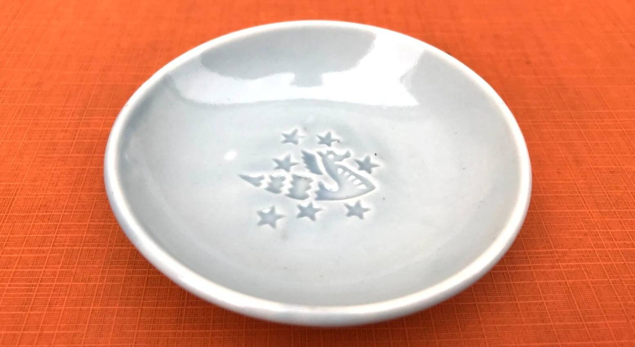 "Collector" bowl Concorde Air France AF 05322 Gien earthenware