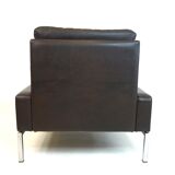 Fauteuil en cuir Wilkhahn Série 800 par Hans Peter Piel