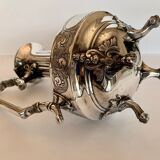 17th century solid silver teapot