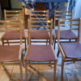 6 chaises style scandinave