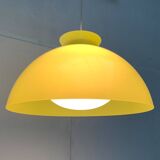 Suspended lamp model KD6 space age from the mid-century by Achille and Pier Giacomo Castiglioni for Kartell, 1960s.