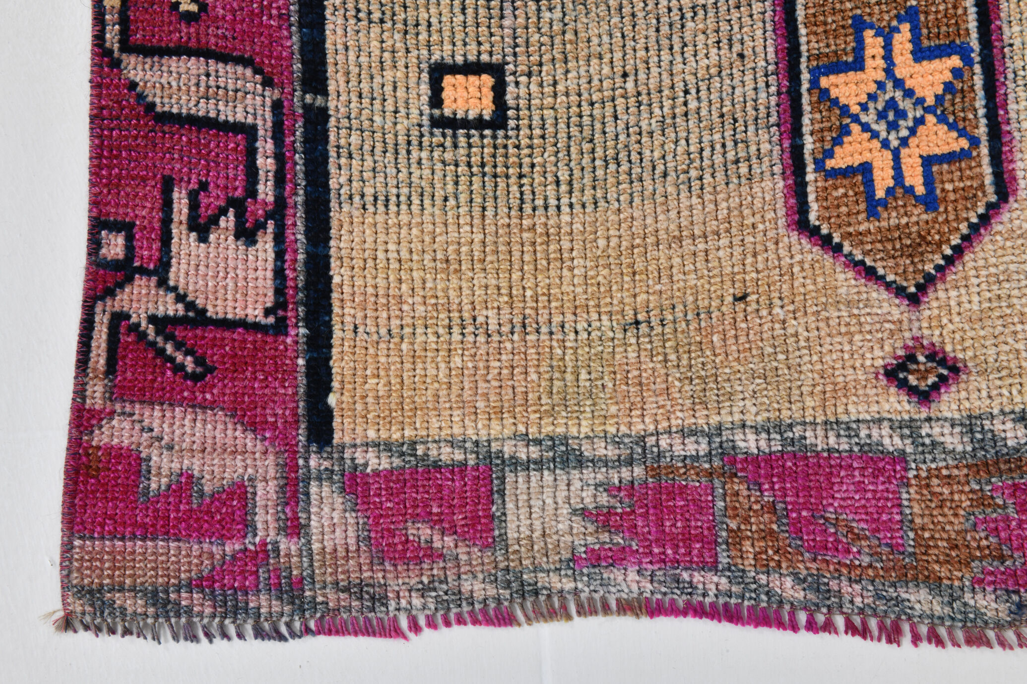 3x12 Vintage Herki Runner Rug