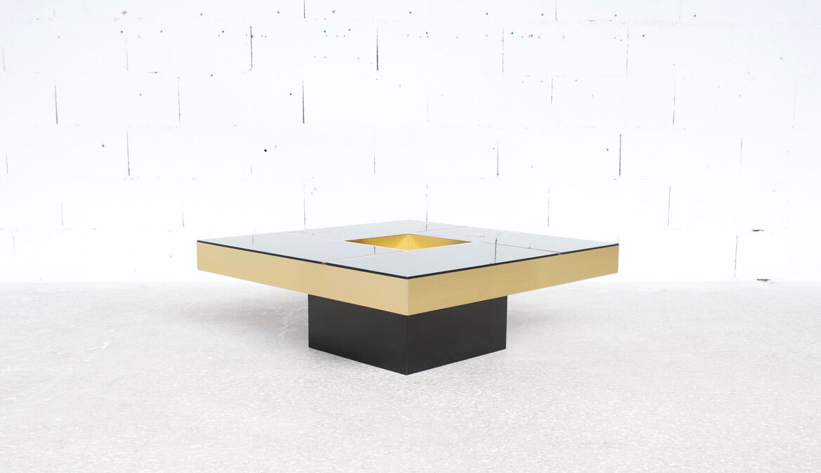 Coffee table bar 70' ny form by Ausenda-Grossi-Gavioli