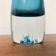 Vase en Verre d'Art Vintage