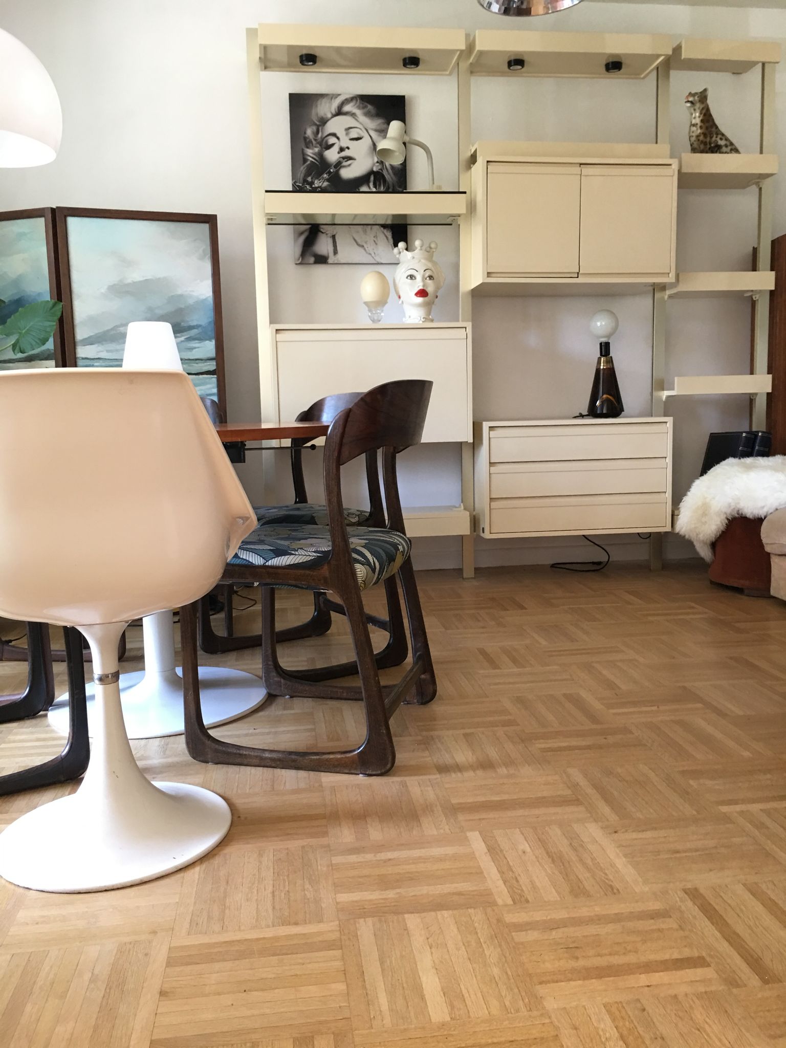 Bibliothèque modulable vintage Ligne Roset