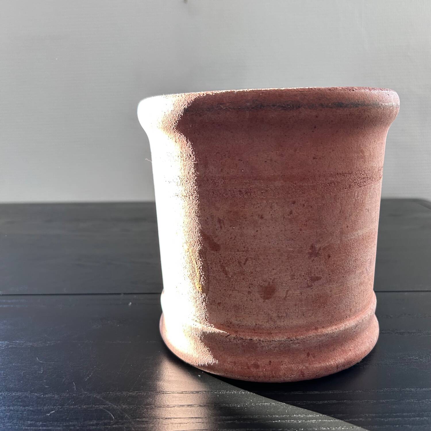 Terracotta flowerpot