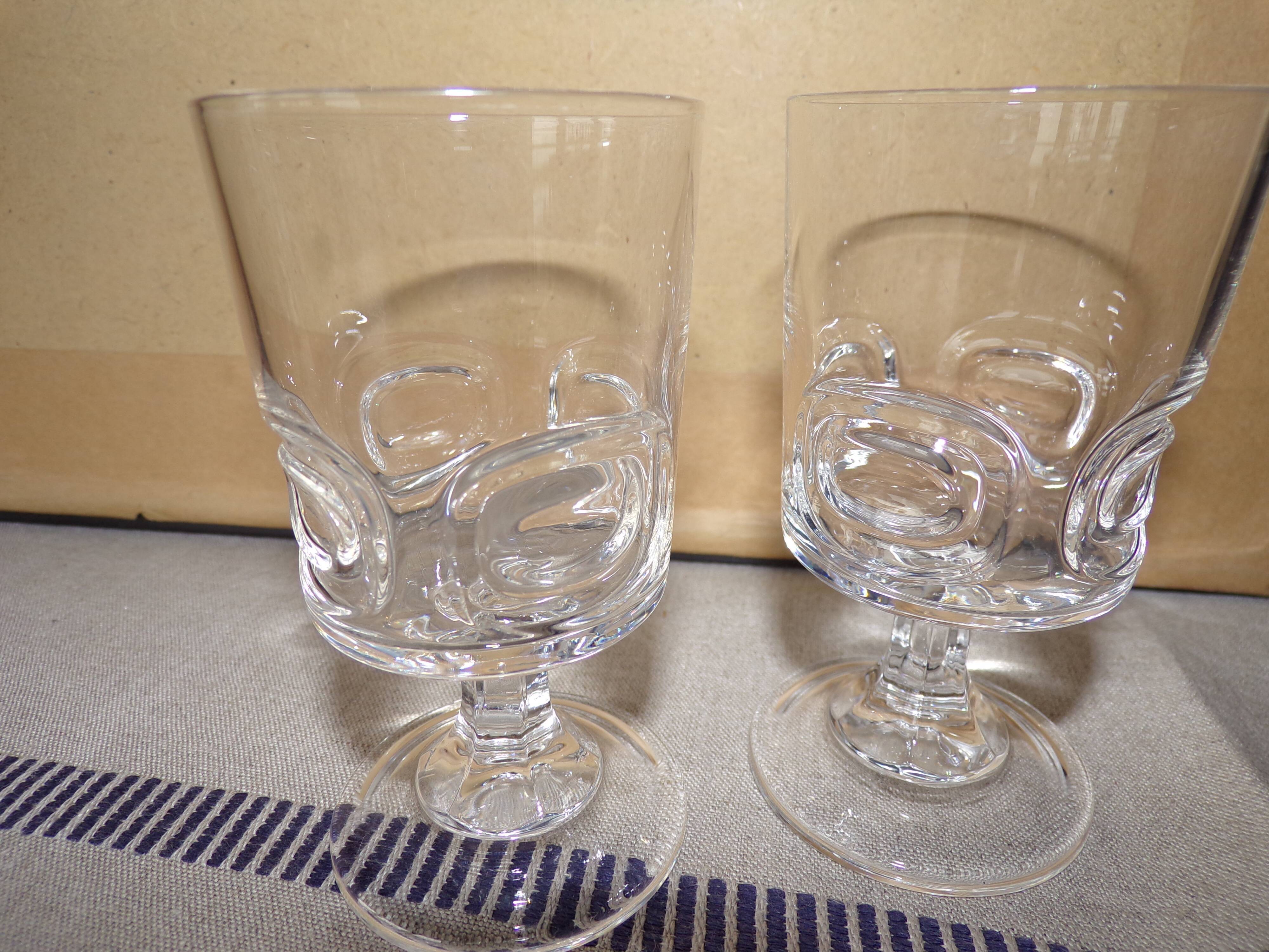 10 glasses in Crystal