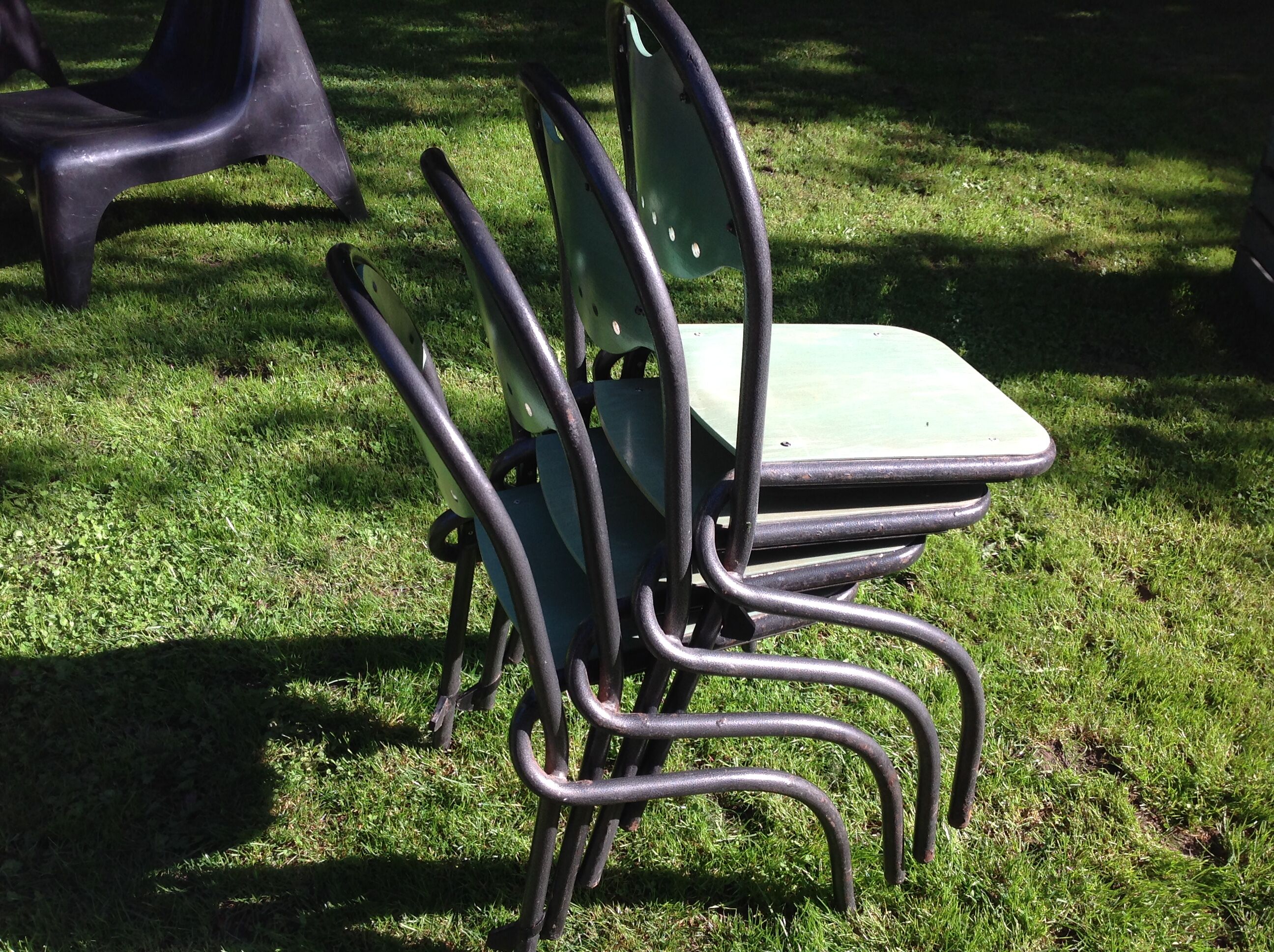 Series of 4 chairs