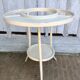 Meuble de toilette blanc Baumann 1920