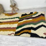 Handmade wool Berber rug 250 X 150 CM