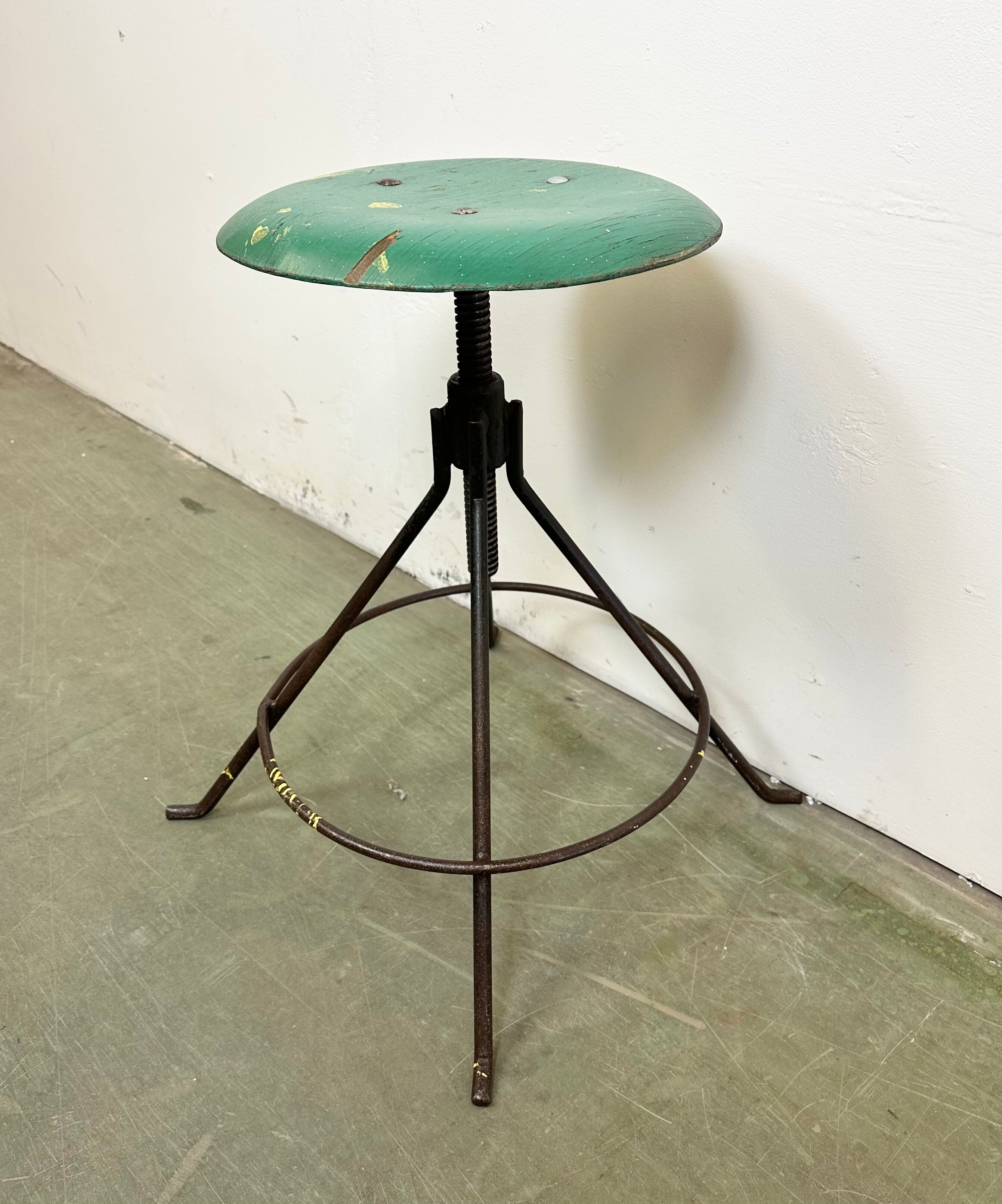 Industrial Workshop Swivel Stool, 1960s