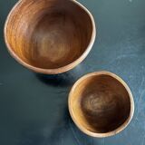 teak salad bowls from the 60s