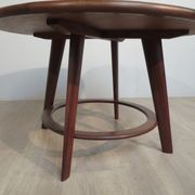 Side table in rosewood art deco