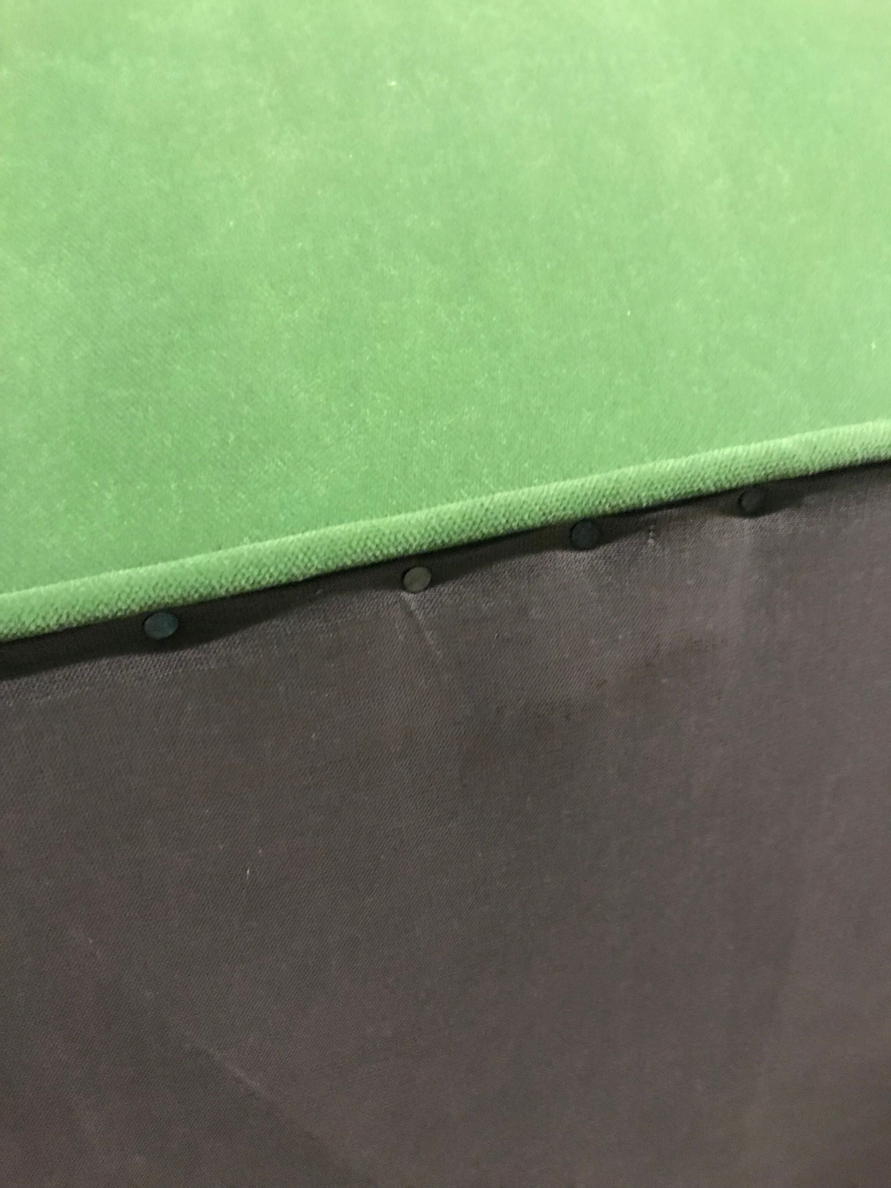 Fauteuil  Napoléon III vert