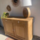 Chic rustic wooden buffet