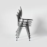 Set of 4 Galvanitas S26 chairs, 1960s