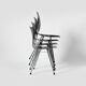 Lot de 4 chaises Galvanitas S26, années 1960