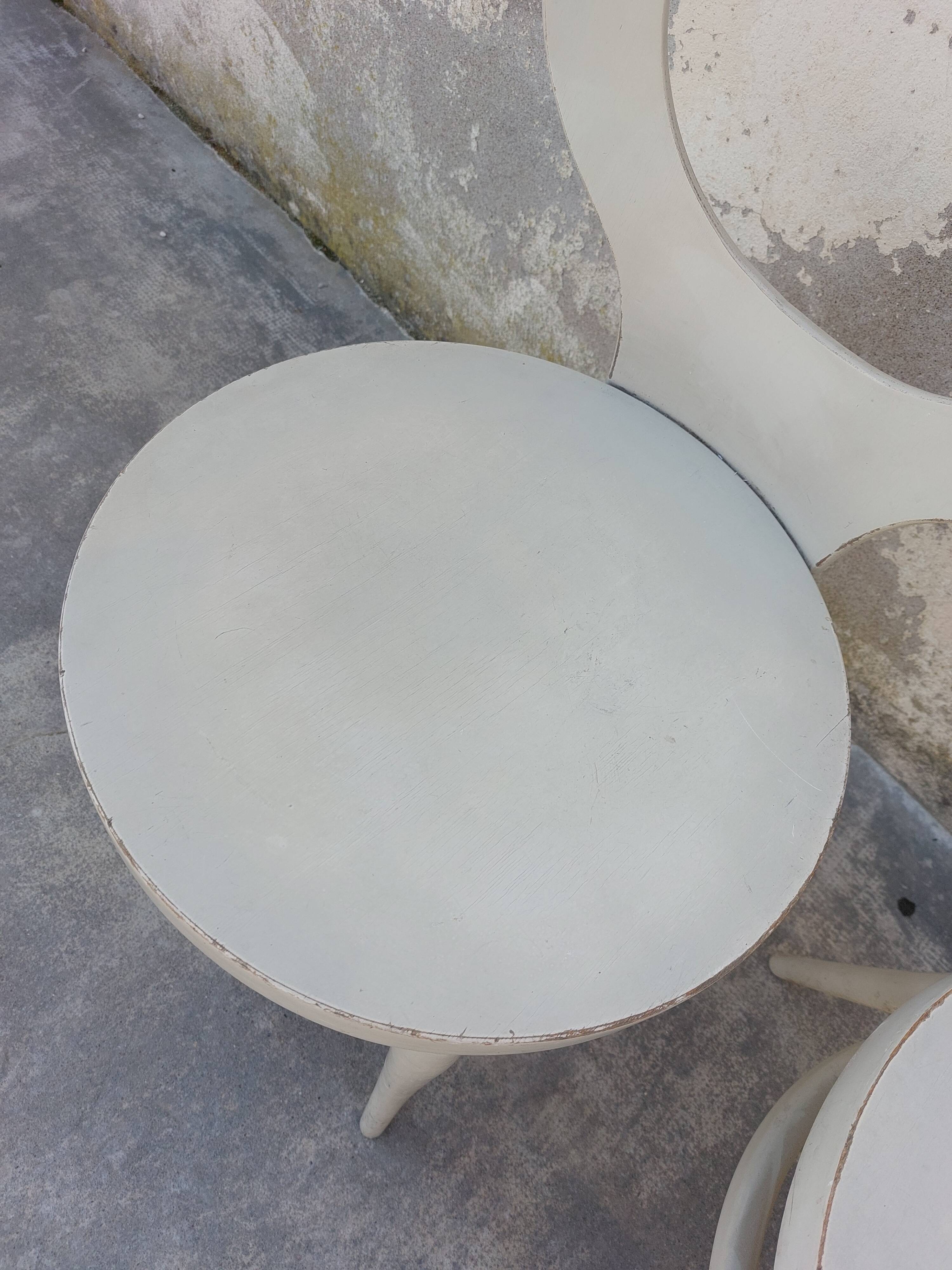 Pair of baumann chairs seagull model