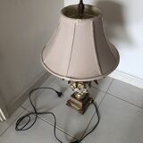 Vintage pineapple lamp