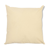 Coussin coton jaune 45x45cm