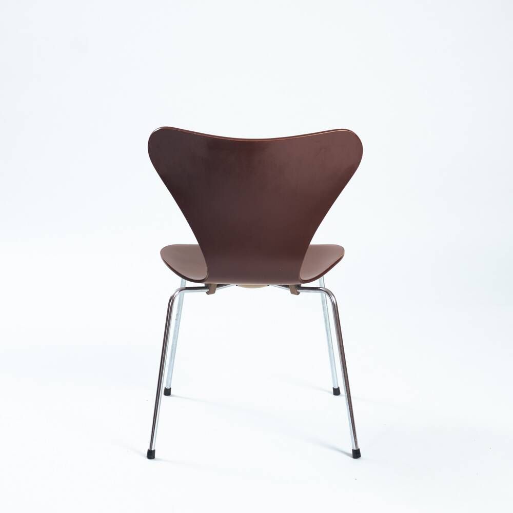 Chaises Butterfly 3107 7 arne Jacobsen par Fritz Hansen, 1960s, Set de 5