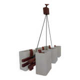 Vintage Scandinavian chandelier from the 50s and 60s.