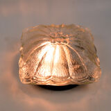 1970s modern glass plafond HP Leuchten, Germany