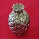 Pair of pineapple salt and pepper shakers, Italy, 1970s, Mauro Manet