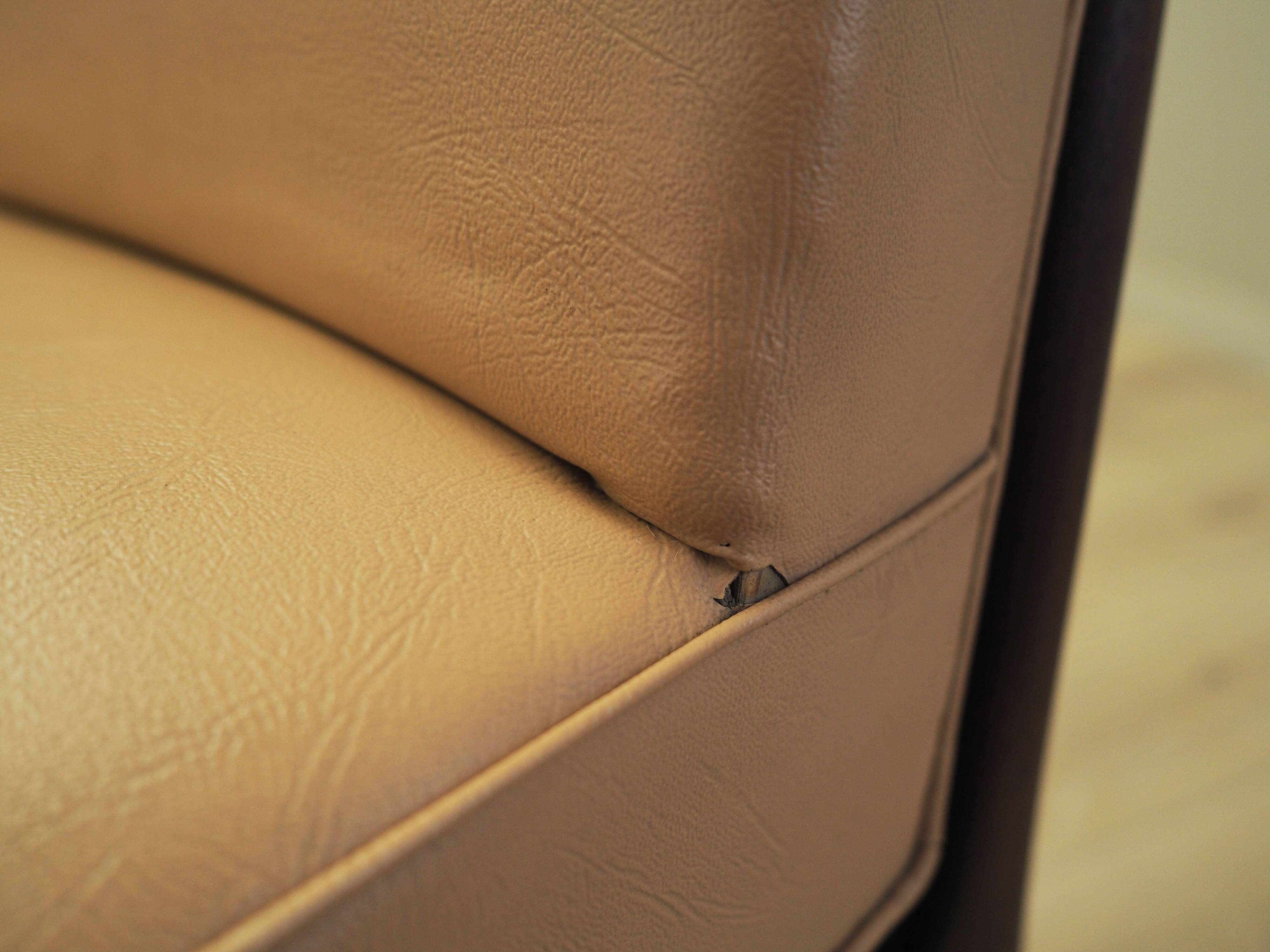 Set of six mahogany chairs, Italian design, 1960s, production: Italy