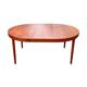 Scandinavian table in teak, design by Harry Ostergaard.