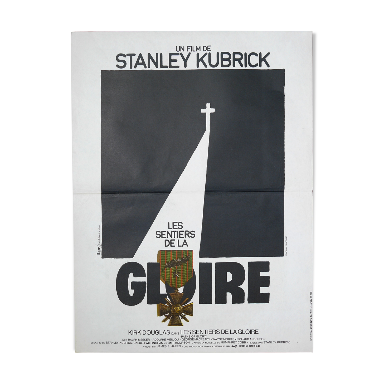 Paths of glory - original movie poster - Stanley Kubrick