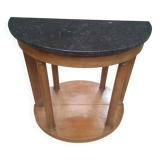 Empire style half-moon console