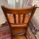 Solid wood ladder chair