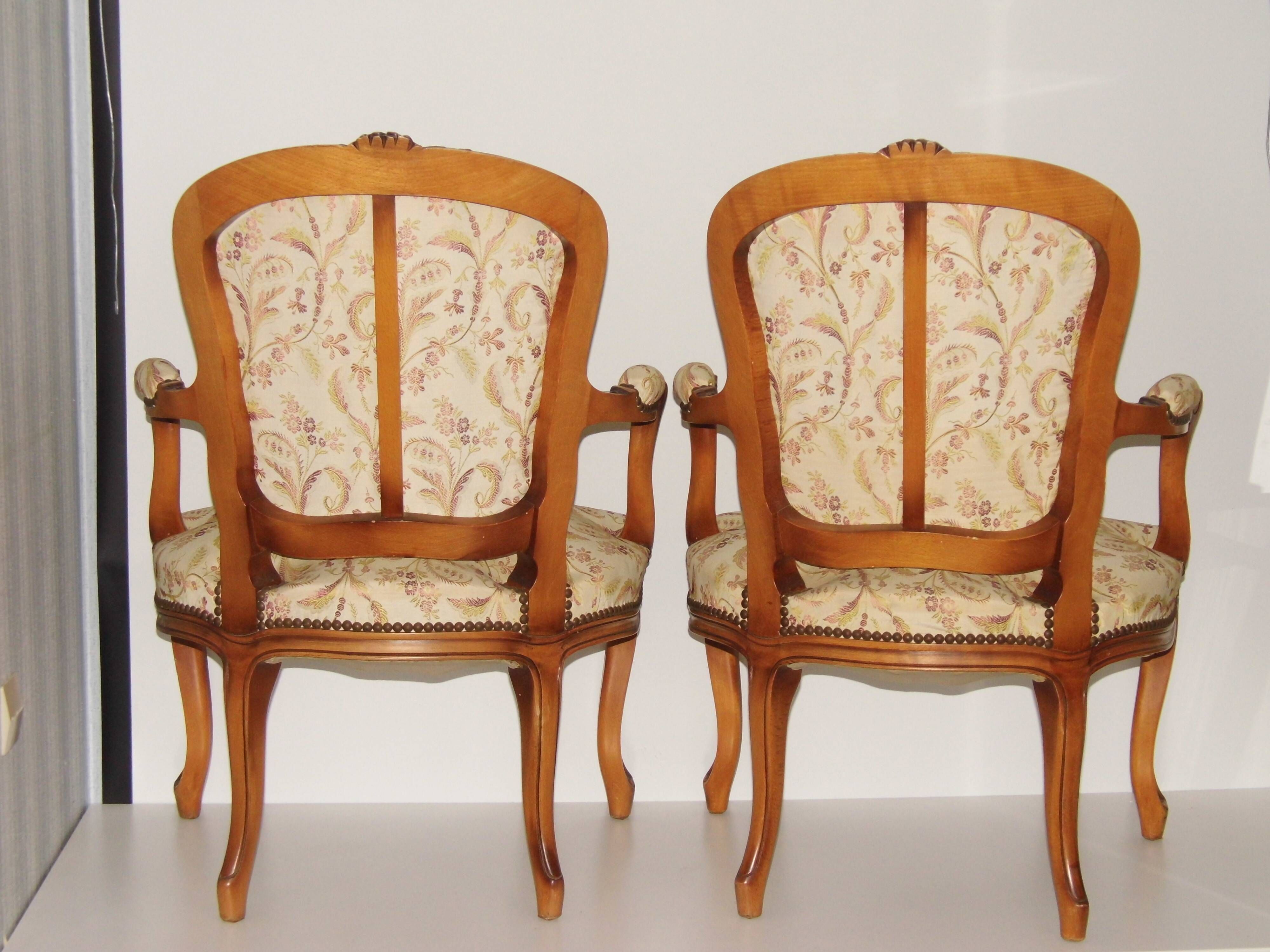 Armchairs Louis XV 1900