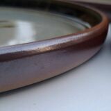 Assiettes vintages en grès