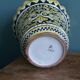 Planter pot in majolica signed Alberto Rubboli, Gualdo Tadino, Italy