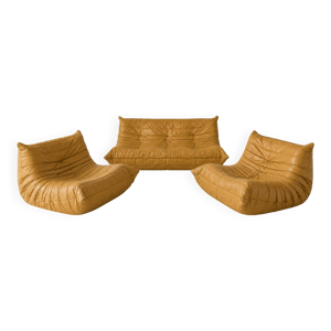 Ligne Roset Togo vintage - places jaune