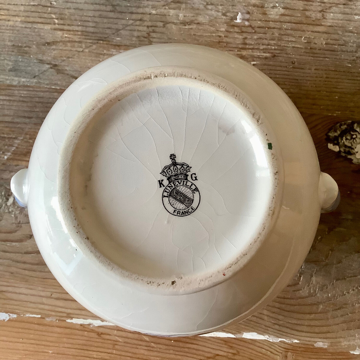 Porcelain sugar bowl