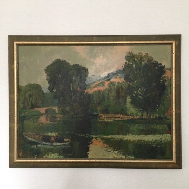 Pond landscape table