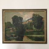 Pond landscape table