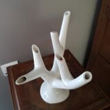 Vintage coral branch vase