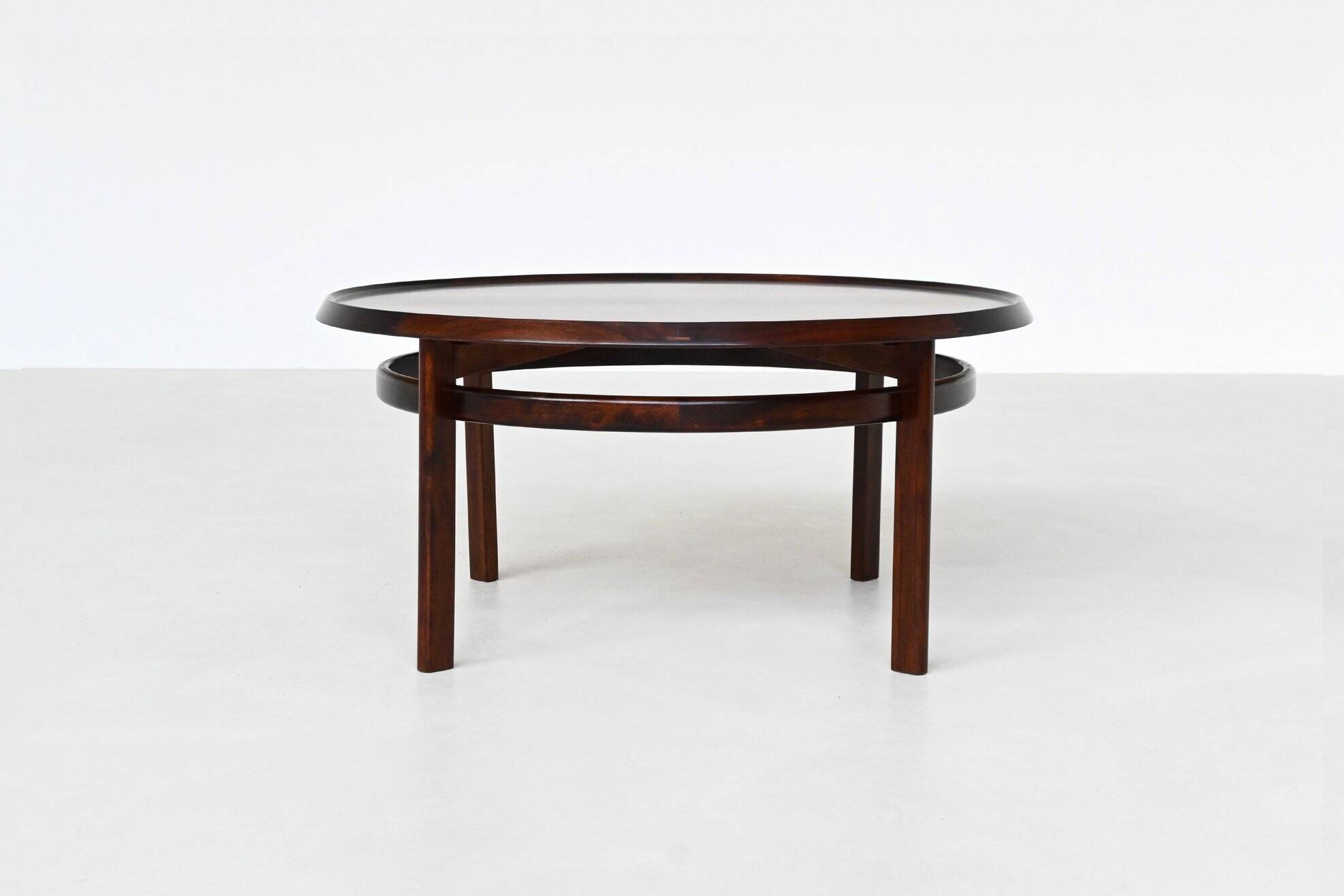 Table basse « Bellis » de Torbjörn Afdal en palissandre, Bruksbo, Norvège, 1960