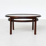 Table basse « Bellis » de Torbjörn Afdal en palissandre, Bruksbo, Norvège, 1960