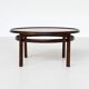 Torbjorn Afdal 'Bellis' coffee table in rosewood Bruksbo Norway 1960