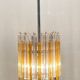 Murano Glass Trilobi Chandelier by Venini 1970’s