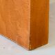 Table basse vintage par Smania en bois de noyer.