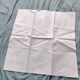 Damask white tablecloth and napkins