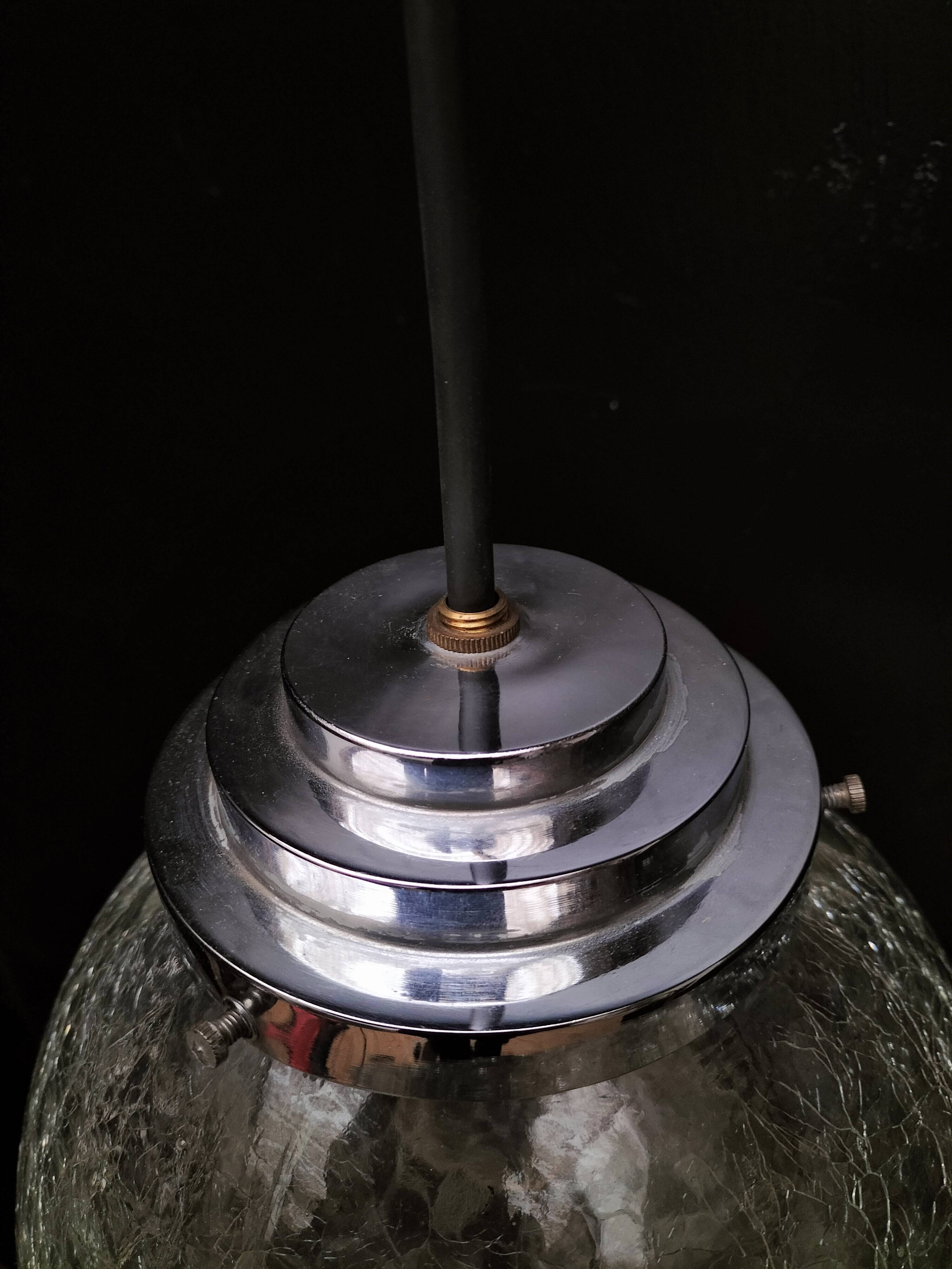 Vintage ball pendant light