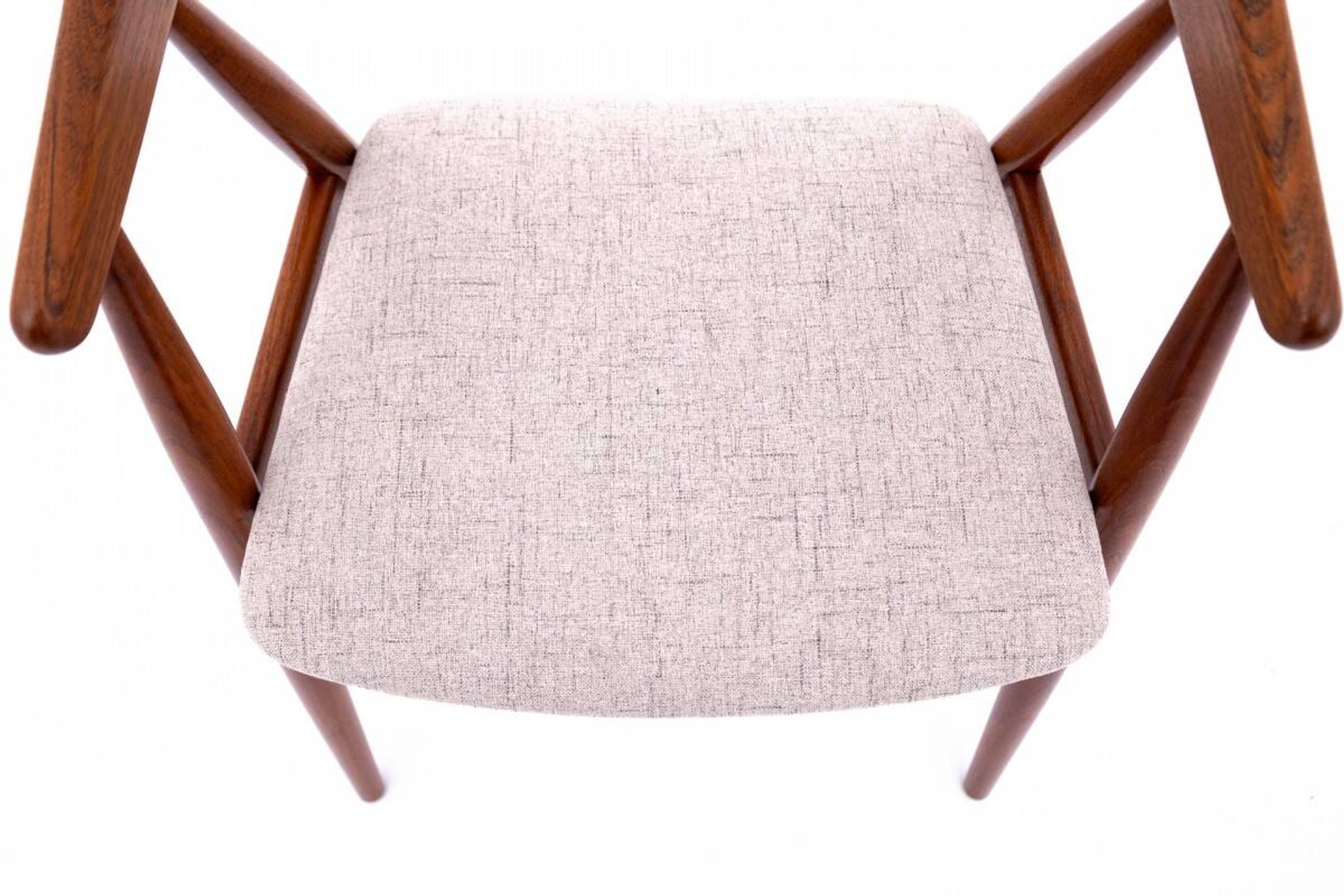 Chairs designed by Ejner Larsen & Aksel Bender Madsen, Denmark, 1960s. After renovation.