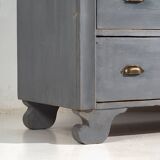 Antique grey chest of drawers (circa 1920)
